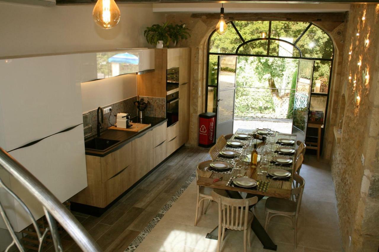Gite Du Manoir Le Roc Couze-et-Saint-Front Esterno foto